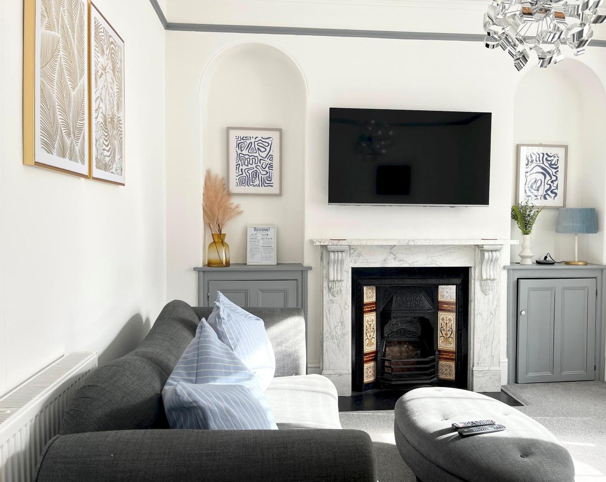 Spacious Home Near Seafront & Train Station 5 Bed Sleeps 10- Central เพนแซนซ์ ภายนอก รูปภาพ